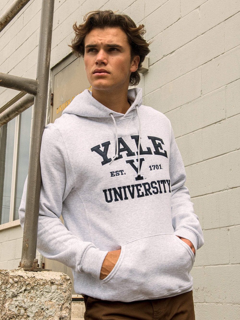 NCAA YALE PULLOVER HOODIE