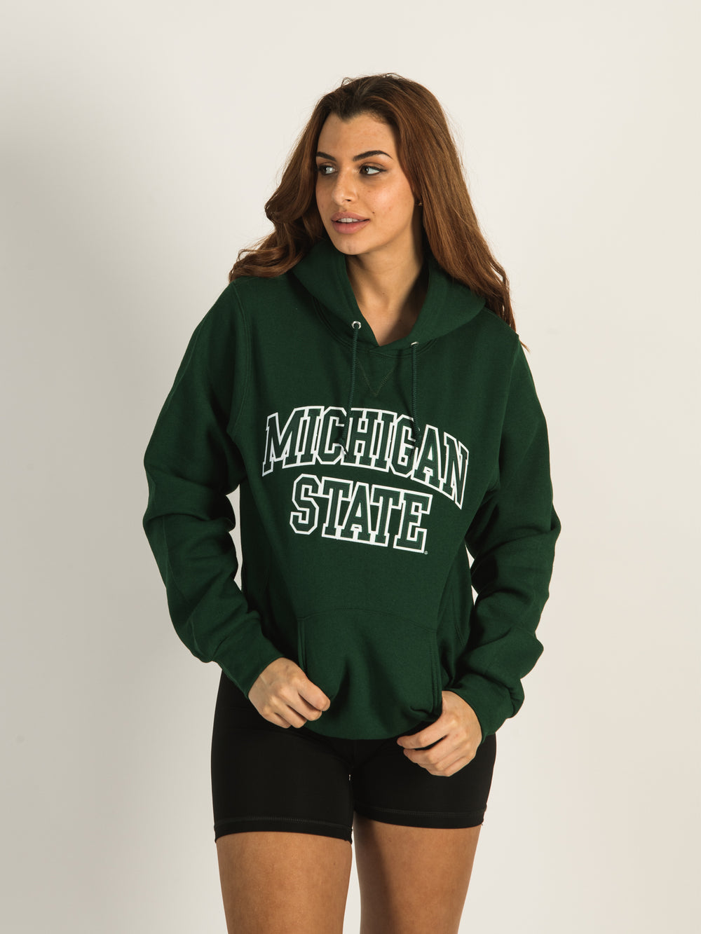 RUSSELL MICHIGAN ST PULLOVER HOODIE