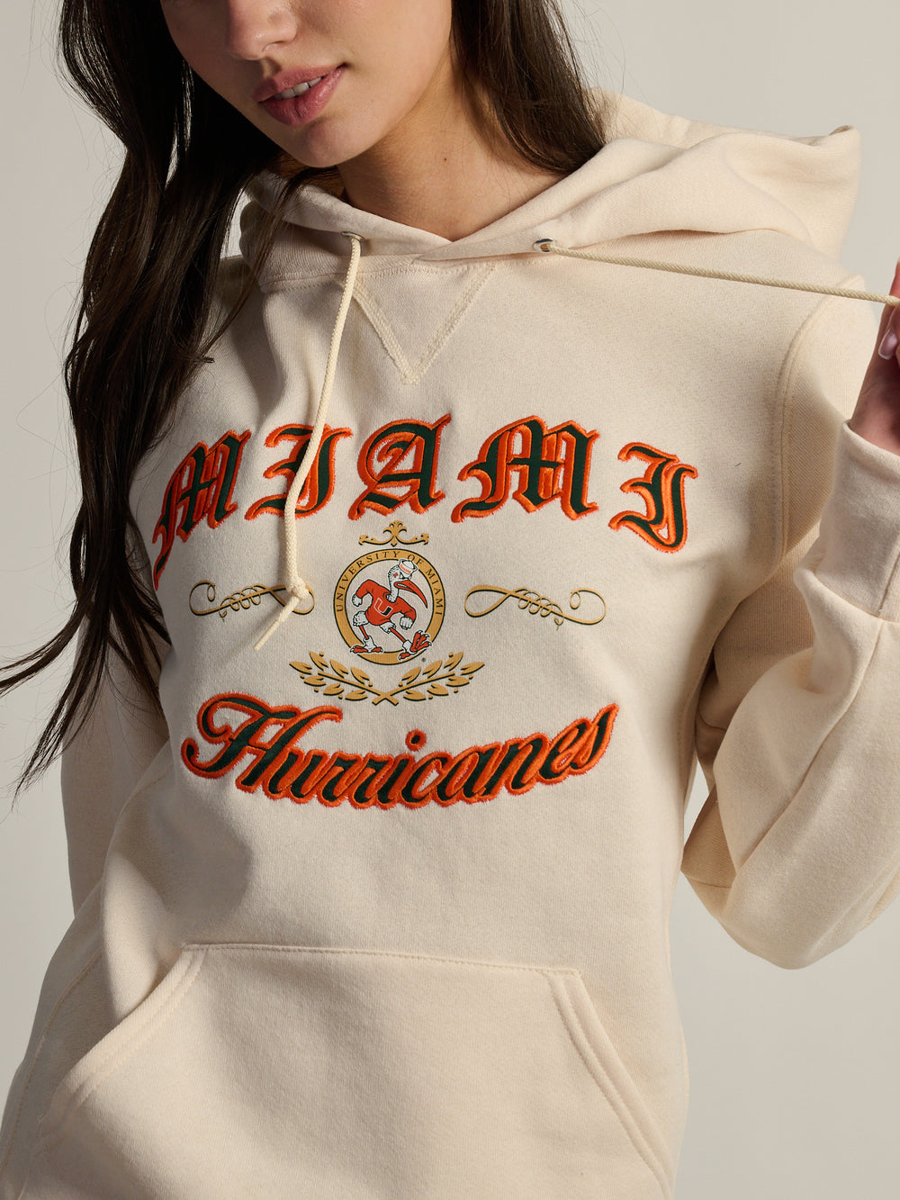 NCAA MIAMI HURRICANES PULLOVER HOODIE