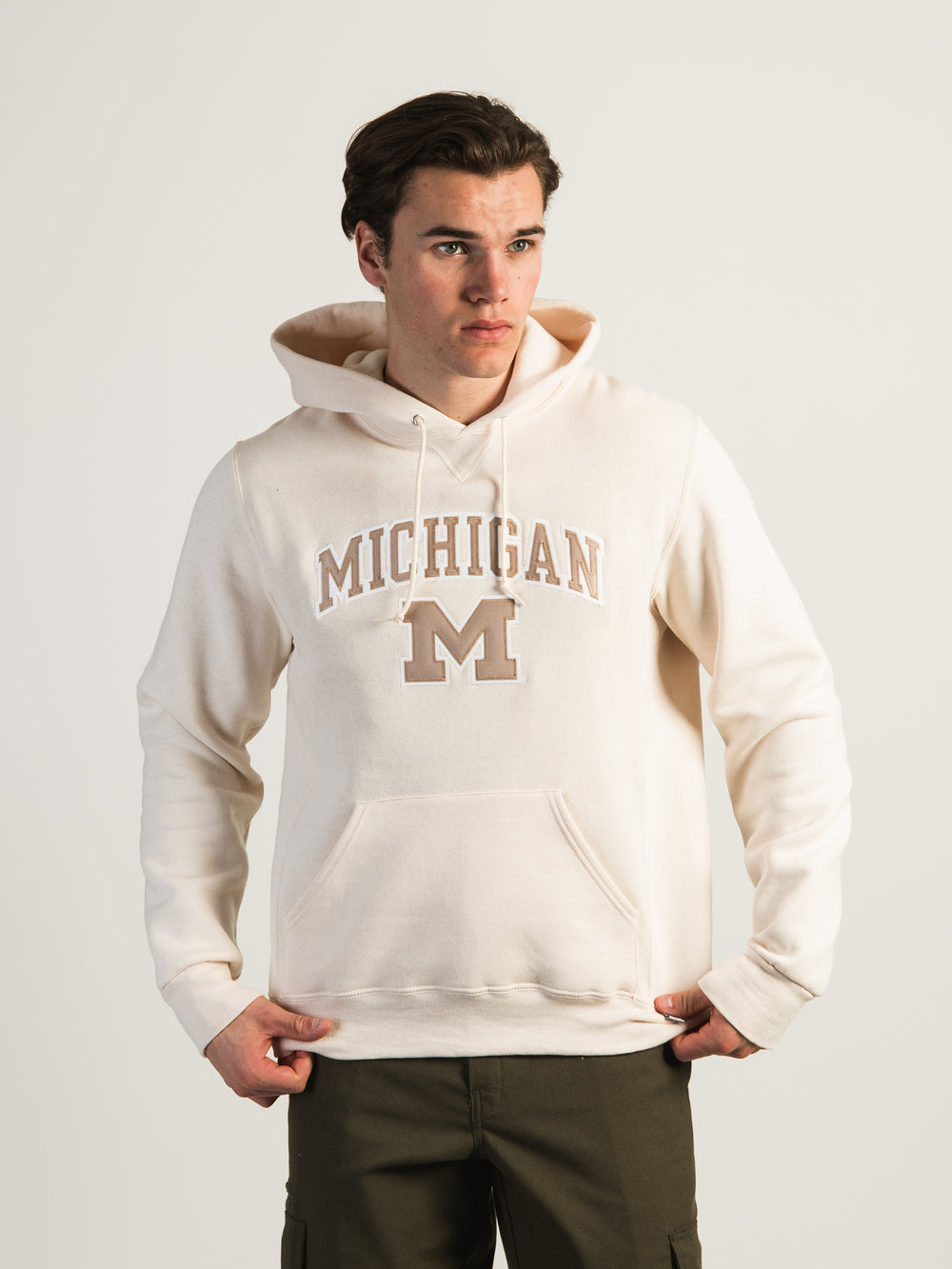 RUSSELL NCAA MICHIGAN PULLOVER HOODIE