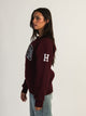 NCAA HARVARD SLEEVE EMBROIDERED CREW NCAA - Boathouse USA