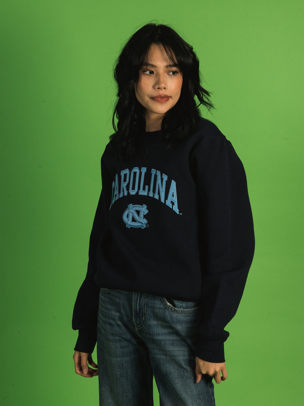 RUSSELL NCAA CAROLINA CREWNECK