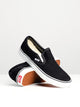 MENS VANS CLASSIC SLIP-ON BLACK CANVAS SHOES VANS - Boathouse USA
