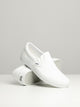 MENS VANS CLASSIC SLIP-ON TRUE WHITE CANVAS SHOES VANS - Boathouse USA