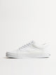 MENS VANS OLD SKOOL TRUE WHITE CANVAS SNEAKER VANS - Boathouse USA