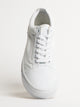 MENS VANS OLD SKOOL TRUE WHITE CANVAS SNEAKER VANS - Boathouse USA