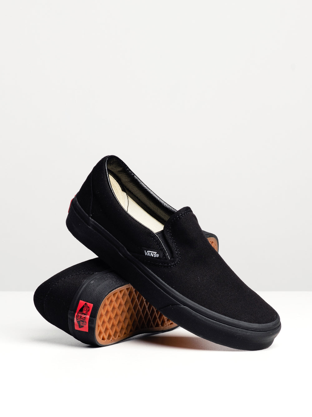 WOMENS VANS CLASSIC SLIP-ON CANVAS SHOES