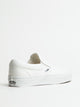 WOMENS VANS CLASSIC SLIP-ON TRUE WHITE CANVAS SHOES VANS - Boathouse USA