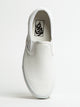 WOMENS VANS CLASSIC SLIP-ON TRUE WHITE CANVAS SHOES VANS - Boathouse USA