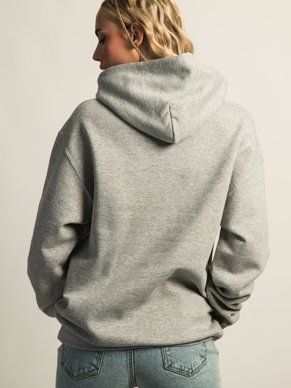 VERBAGE JUST A GIRL PULL OVER HOODIE